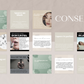 Modèles réseaux sociaux beauté – feed cohérent et branding raffiné