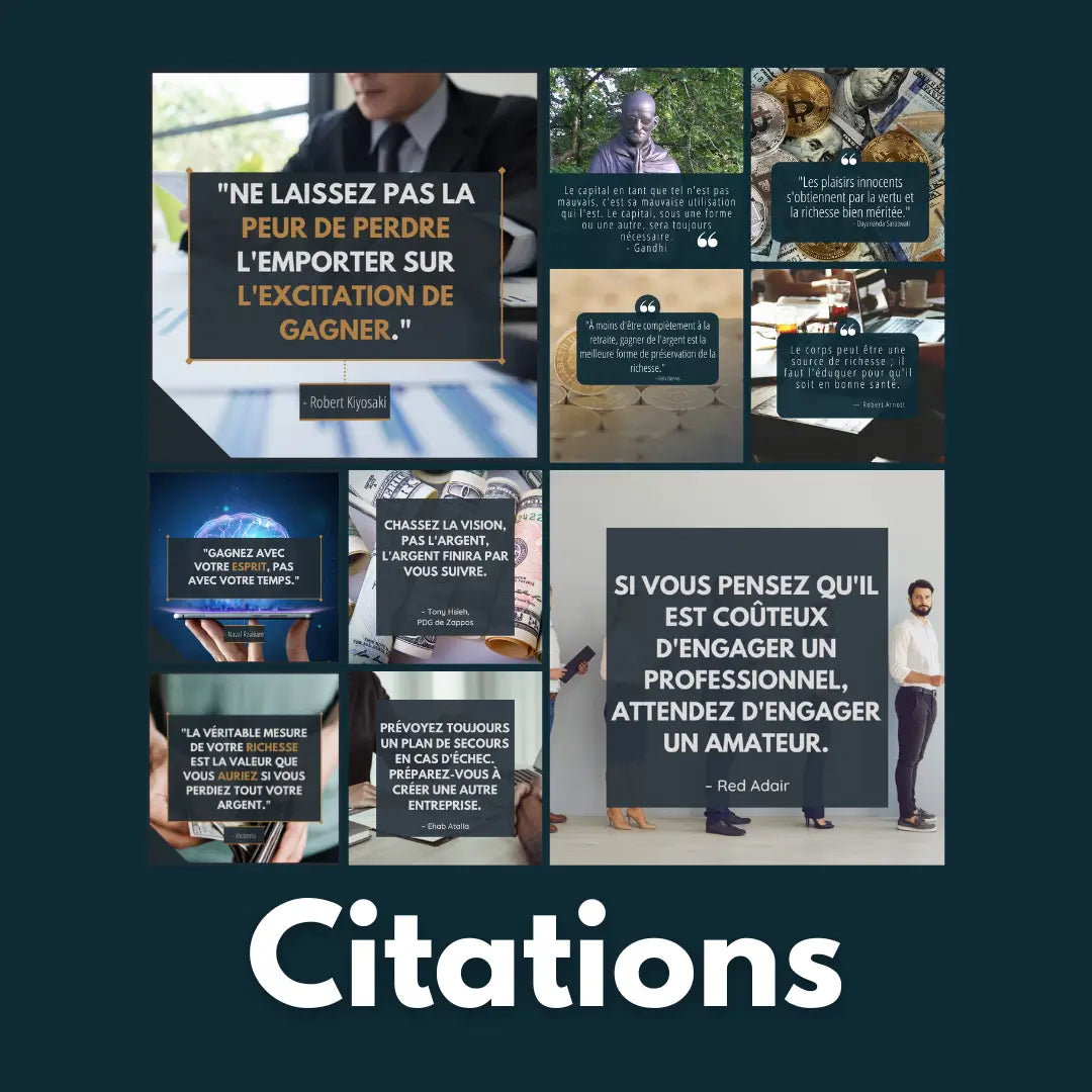 Citations business pour entrepreneurs en France