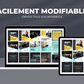 Modèles d’entraînement à domicile – contenu visuel motivationnel