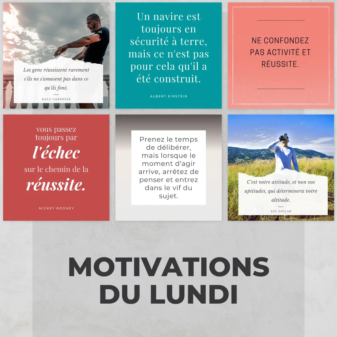 Motivations du lundi - pour les coachs