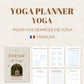Journal de yoga en français – carnet bien-être pour studios et pratiquants