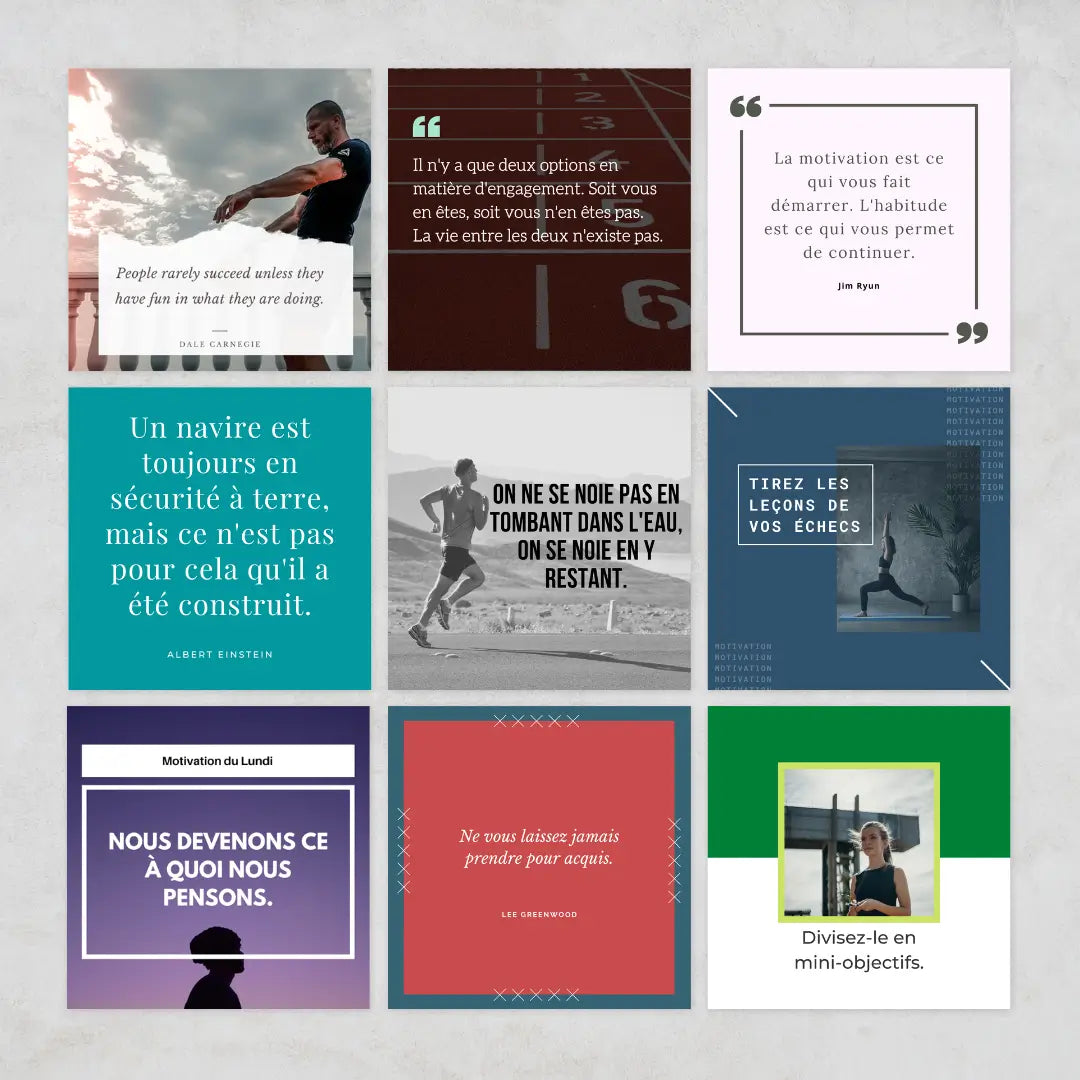 Templates en français pour le coaching
