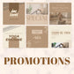Visuels yoga Canva – design minimaliste pour communication apaisante