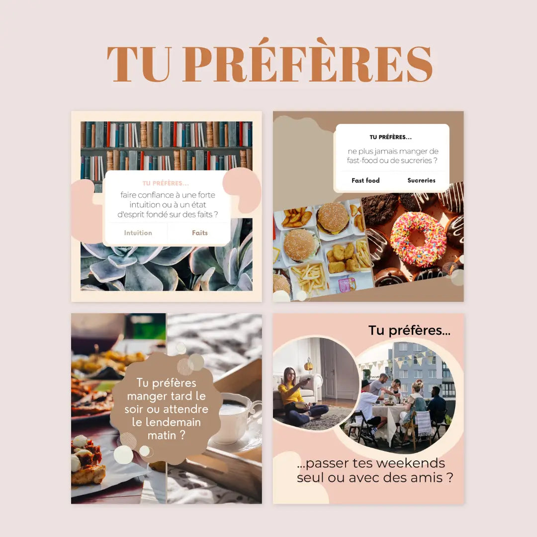 Templates pour coachs dans le bien-être