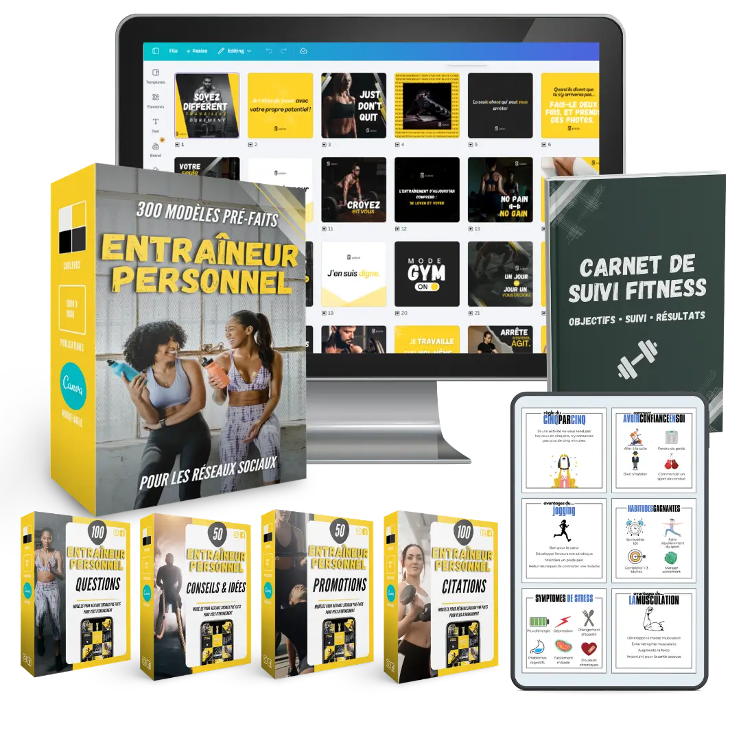 Kit Fitness Complet - Offre Spéciale : 10 € au lieu de 97 €