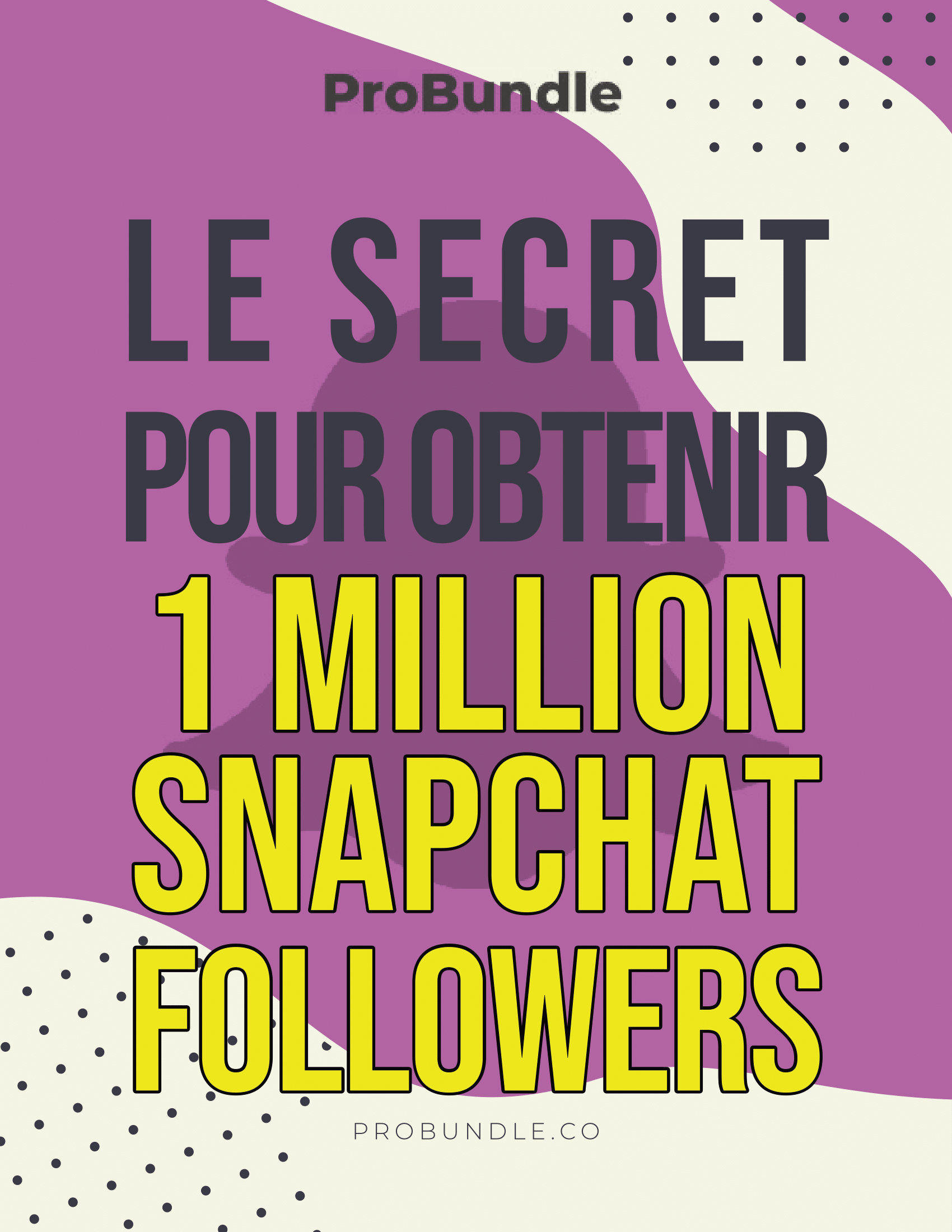 eBook Snapchat en français – guide pour atteindre 1 million d’abonnés