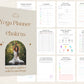 Planning spirituel des chakras – template imprimable à remplir