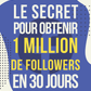 eBook Facebook en français – atteindre 1 million de followers en 30 jours