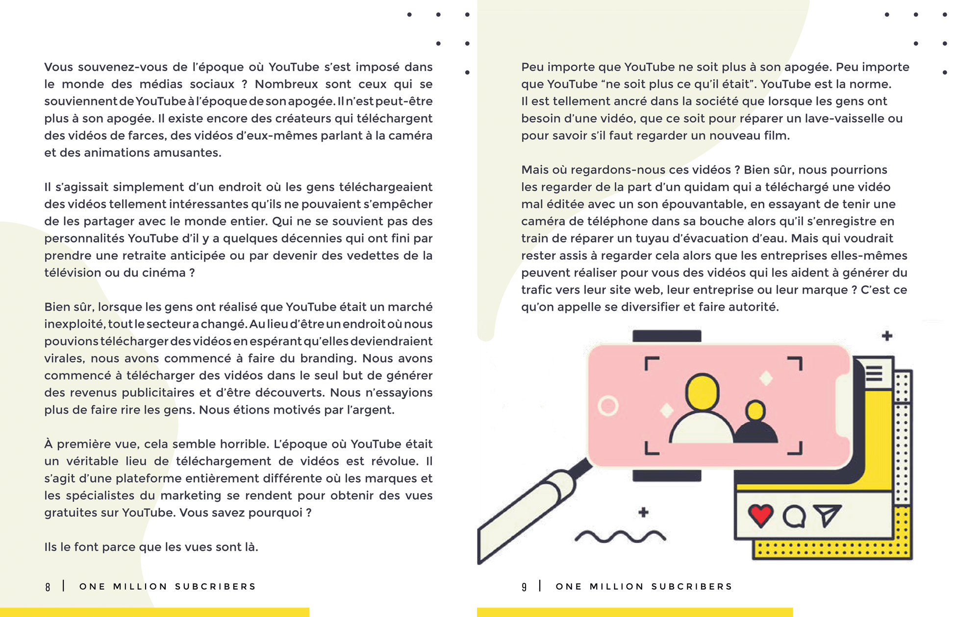 Template ebook YouTube – contenu francophone pour créateurs
