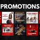 Canva templates fitness – publication Instagram pour influenceurs gym