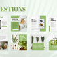 Visuels bien-être à base de plantes – publication pour thérapeutes et naturopathes