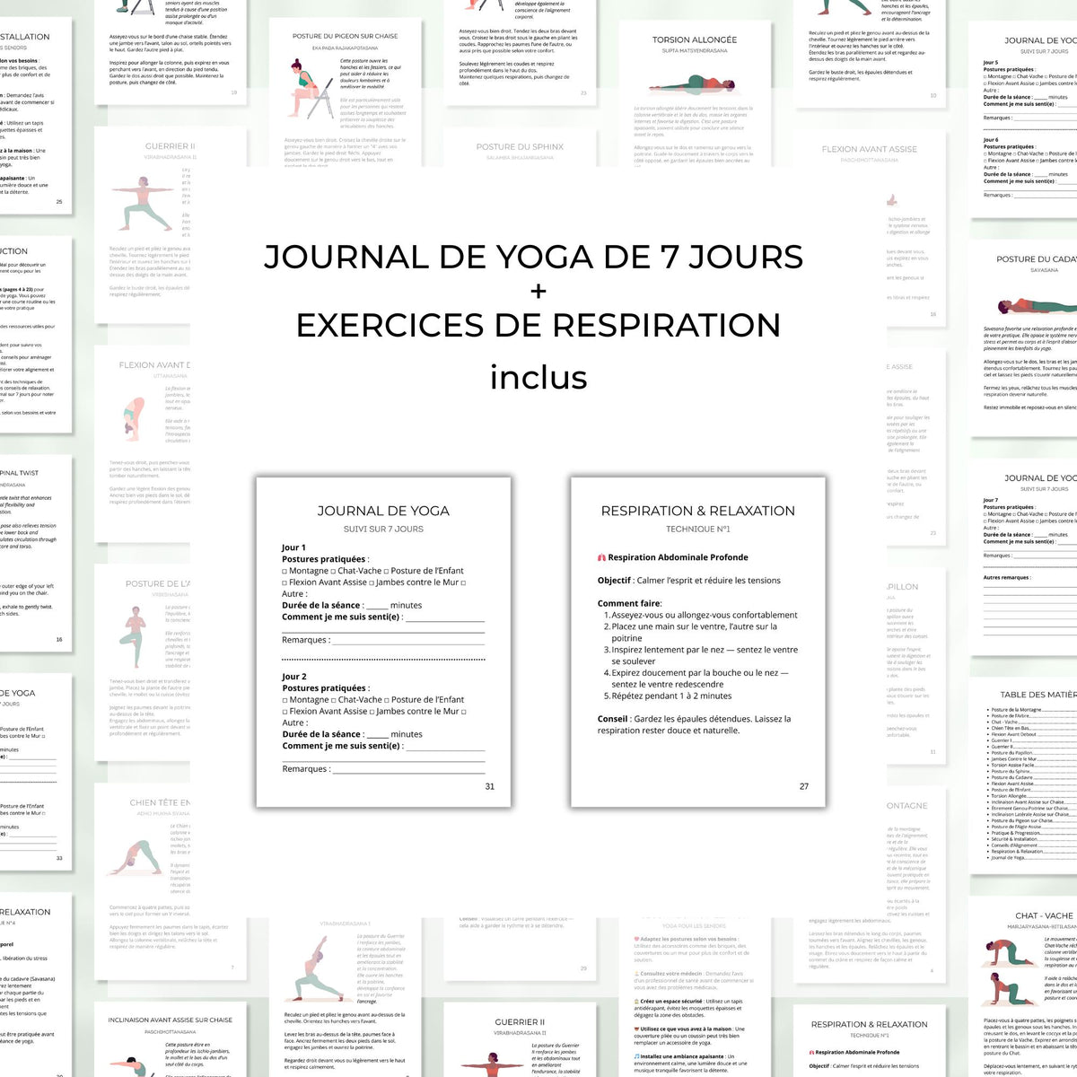 Postures de yoga pour améliorer la souplesse, l’équilibre et la détente chez les personnes âgées – programme en 28 jours
