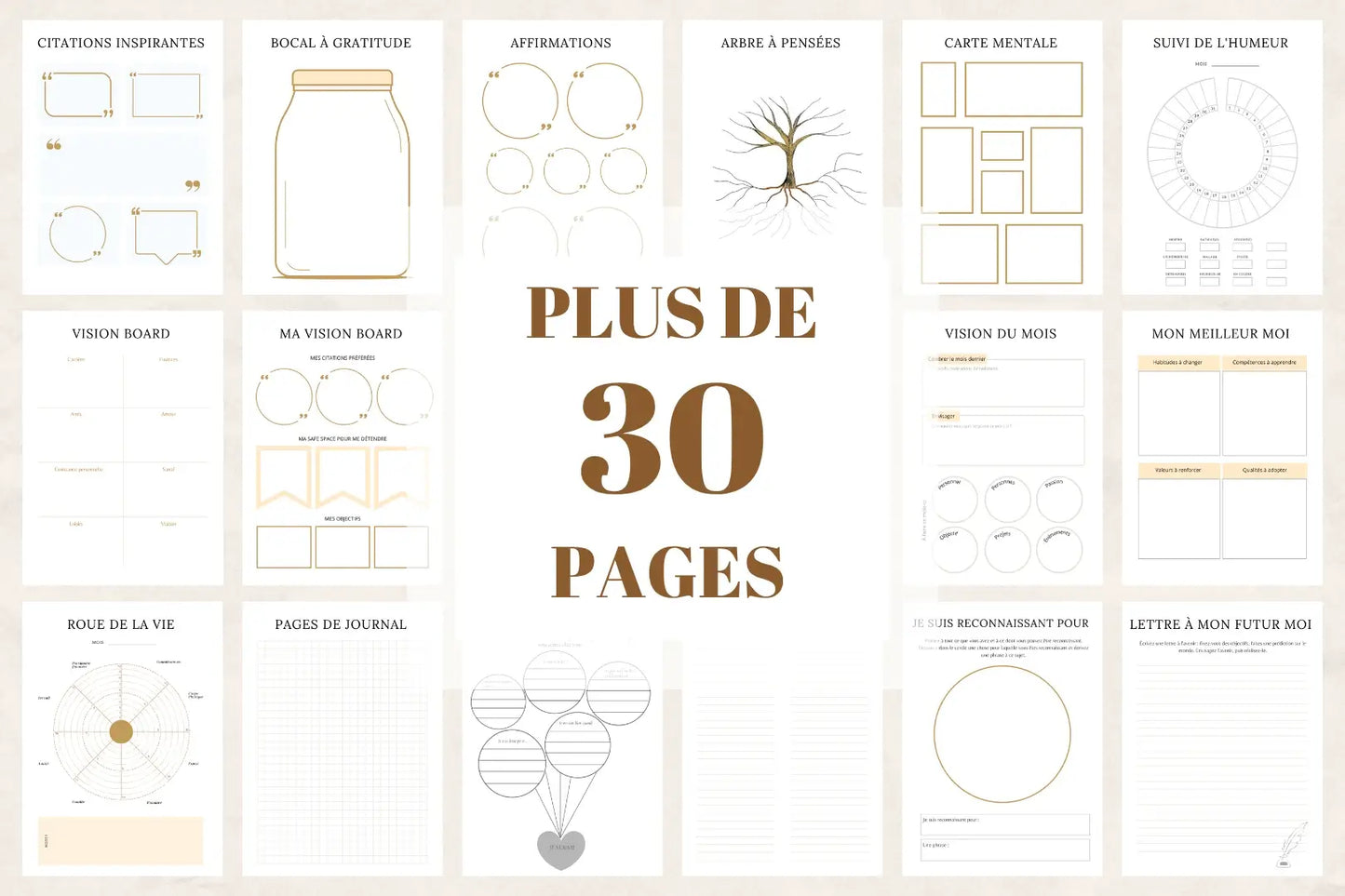 plus de 30 pages des plannings yoga