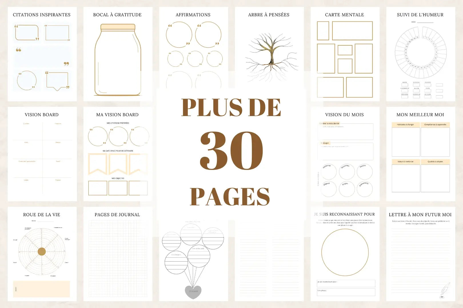 plus de 30 pages des plannings yoga