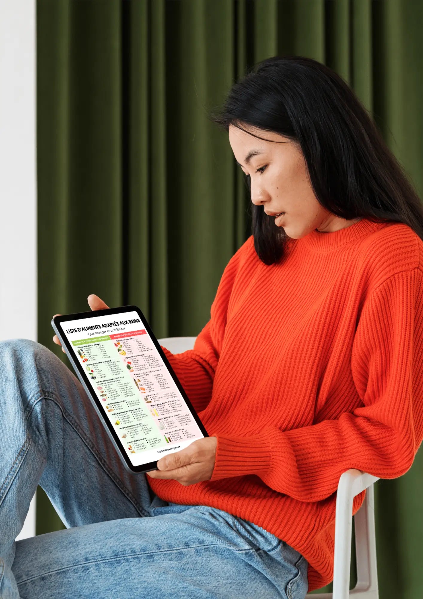 PDF nutrition santé rénale – aliments à privilégier et à éviter