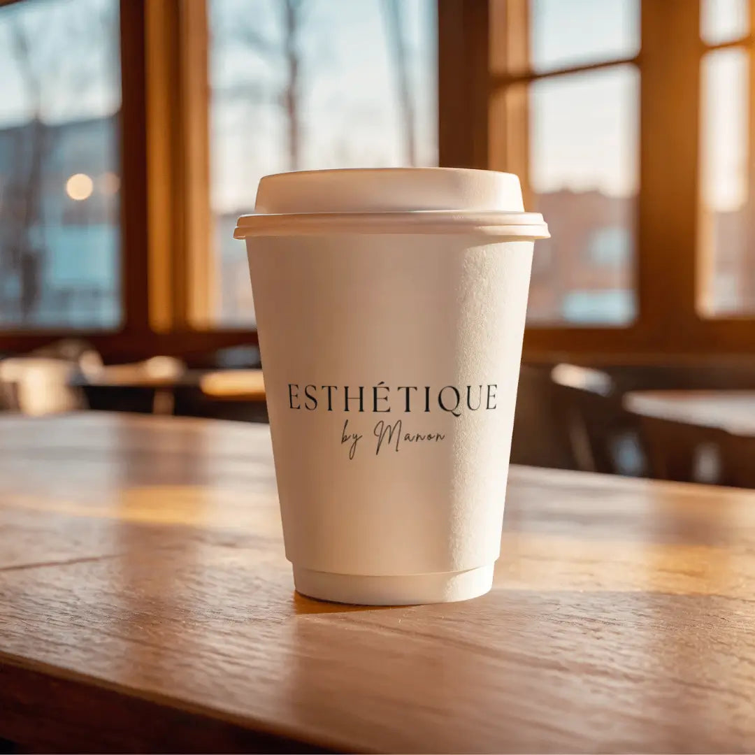 Logo minimaliste pour salon de beauté – template Canva personnalisable