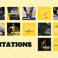 Publication fitness francophone – pack visuel pour entraîneurs et influenceurs