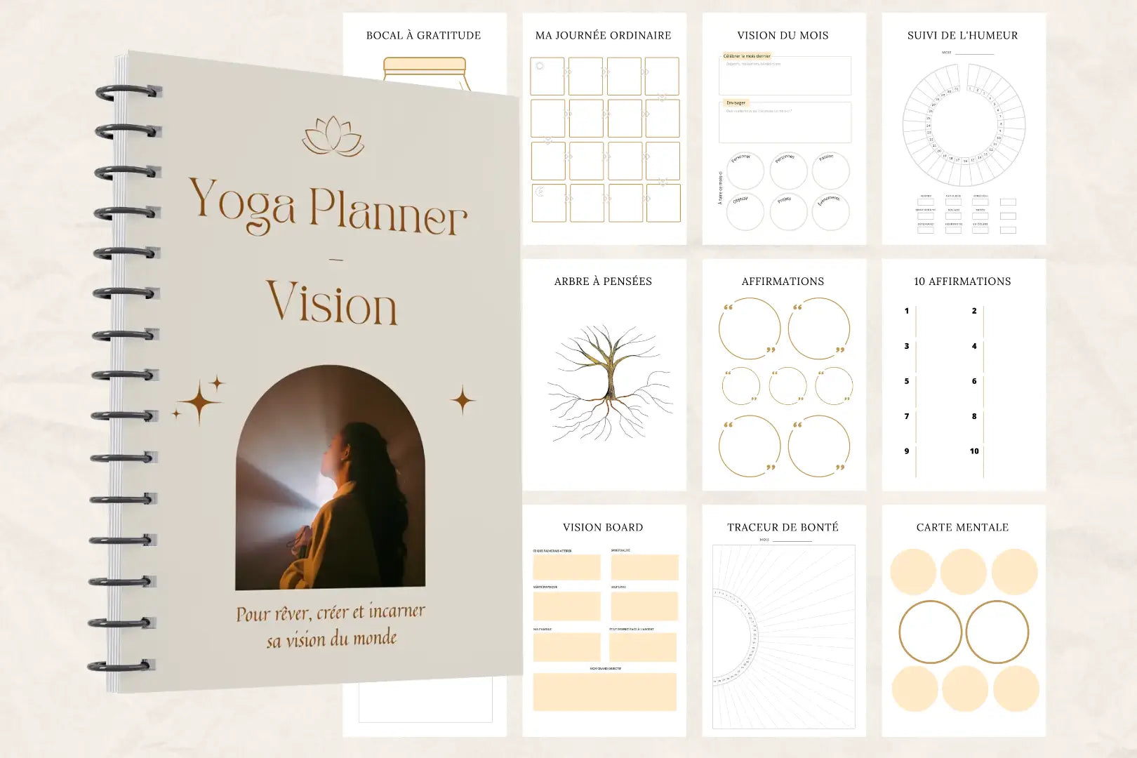 Planner de vision pour les profs de yoga